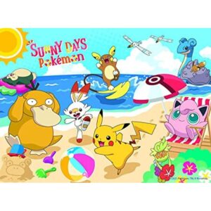 Buffalo Games Pokemon Beach Day Rompecabezas de 100 piezas_1