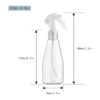 Dedoot Botella de espray transparente para el cabello