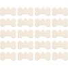 30 piezas de mini huesos de madera DIY recortes de 2