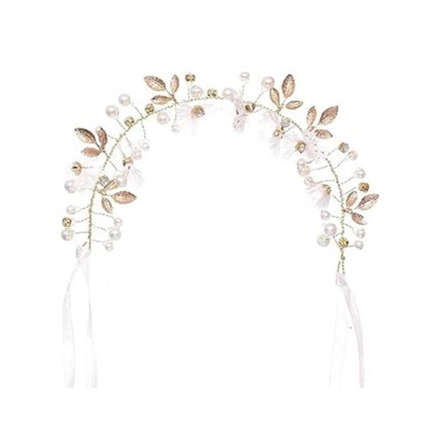 Vines de cabello de novia perlas de cristal accesorios_2