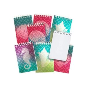 ArtCreativity Mini cuadernos de escala de sirena paquete_1