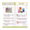 Comfecto Juego de 50 rollos de cinta washi con