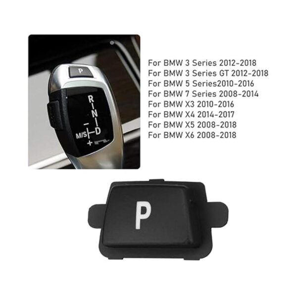 Jaronx Funda para botón de palanca de cambios para BMW_2