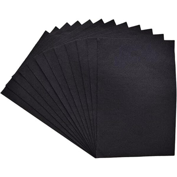 Jtnohx Hojas de fieltro autoadhesivas 12 piezas de