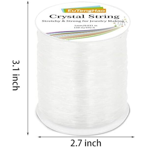 EuTengHao Cuerda elástica de cristal de 0.039 in para