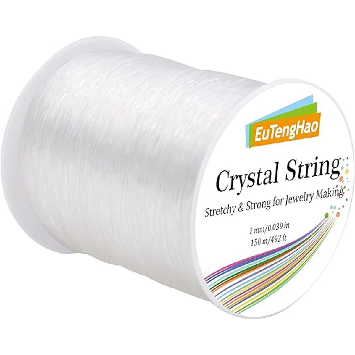 EuTengHao Cuerda elástica de cristal de 0.039 in para