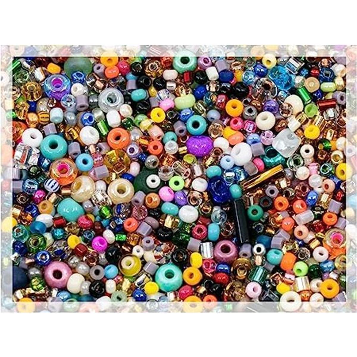 1.75 oz 50 g Mezcla de cuentas de semillas de ornela