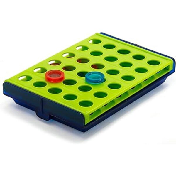JARU Juego de mesa de bolsillo portátil de Checker Drop_4