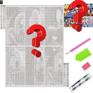 Kit de pintura de diamantes misteriosos por números_1