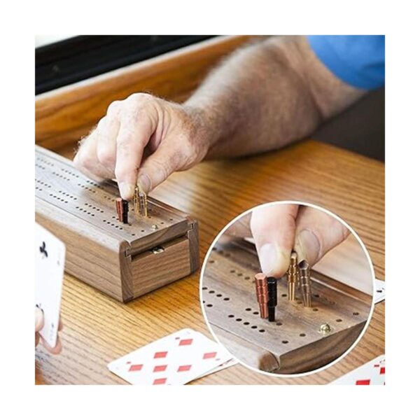 Mudder Pinzas de metal de 4 colores para juego de mesa_2