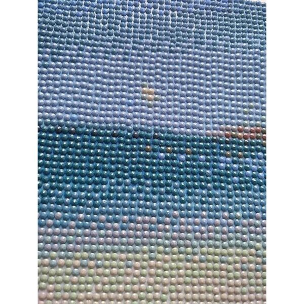 5D Diamond Painting DIY Beach Sea Love Heart Canvas