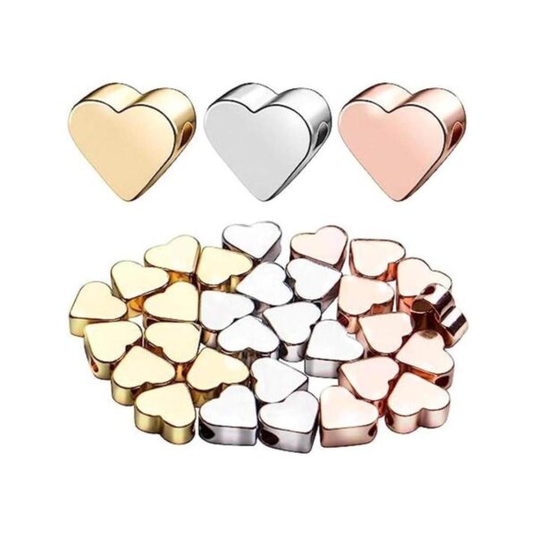 Accesorios de joyería de cuentas espaciadoras 30 cuentas