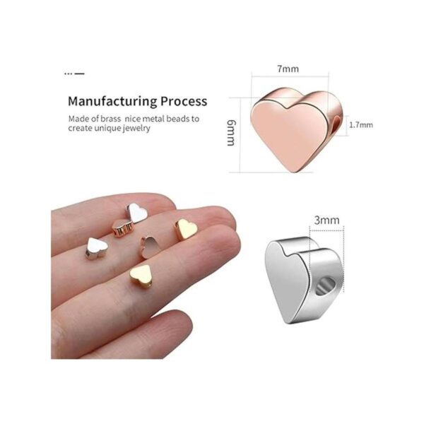 Accesorios de joyería de cuentas espaciadoras 30 cuentas