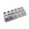 Honbay Juego de 2 piezas de pintura rectangular de metal