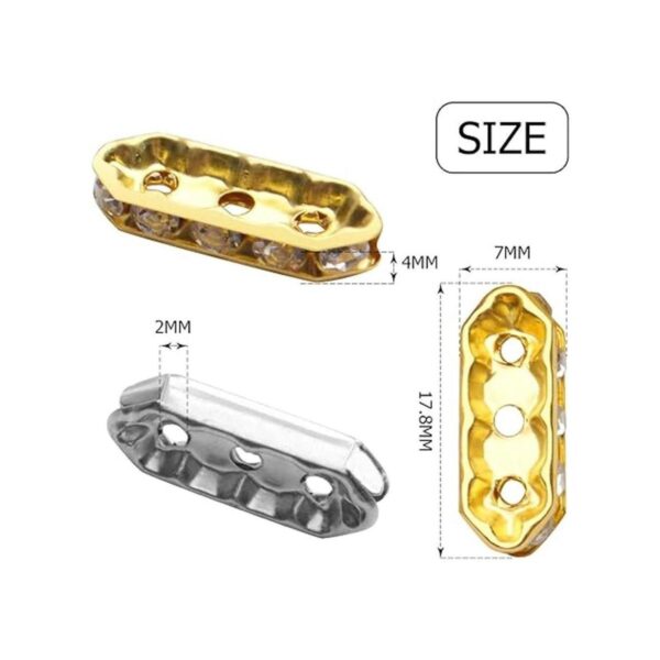 Cuentas espaciadoras de diamantes de imitación 100_2