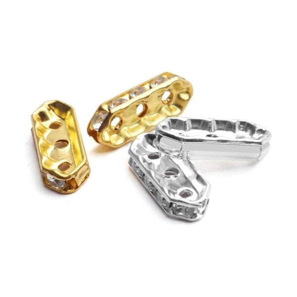 Cuentas espaciadoras de diamantes de imitación 100_5