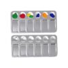 Honbay Juego de 2 piezas de pintura rectangular de metal