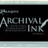 Ranger Almohadilla de tinta de archivo color negro_1