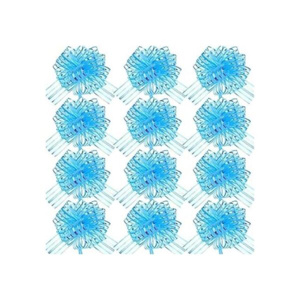 12 piezas de lazo grande de organza para tirar de regalo_1