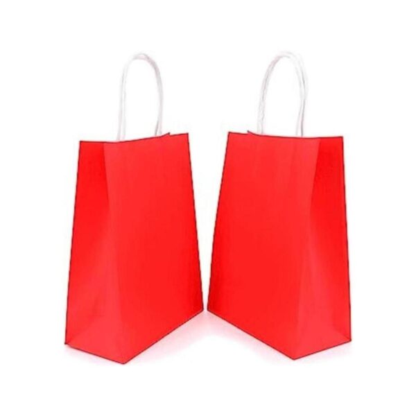 YADIAN 12 bolsas de regalo de papel kraft con asa bolsas