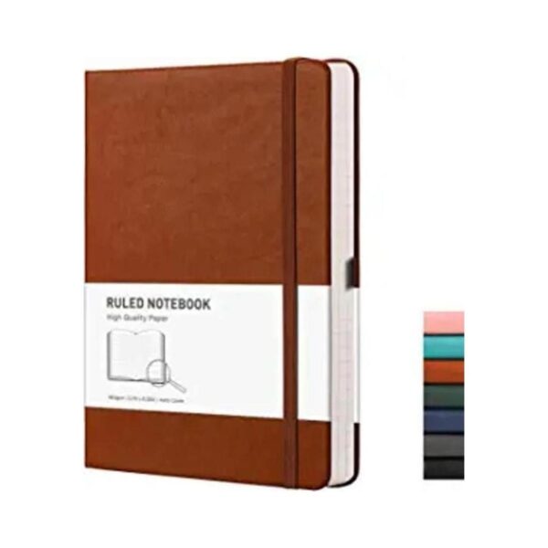 RETTACY Cuaderno de diario rayado cuaderno de cuero_1