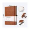 RETTACY Cuaderno de diario rayado cuaderno de cuero_3