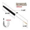 Holikme Kit de limpiador de ventilación para secadora_6