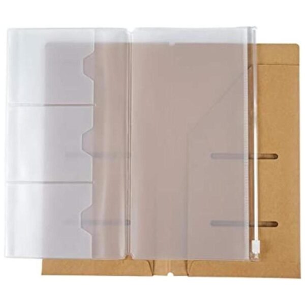 Moterm Carpeta de archivos Kraft bolsa de PVC con_1