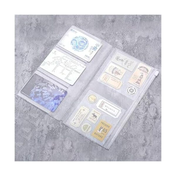 Moterm Carpeta de archivos Kraft bolsa de PVC con_4