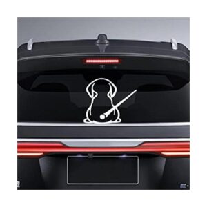 Dreothy Calcomanía para perro impermeable de vinilo_1