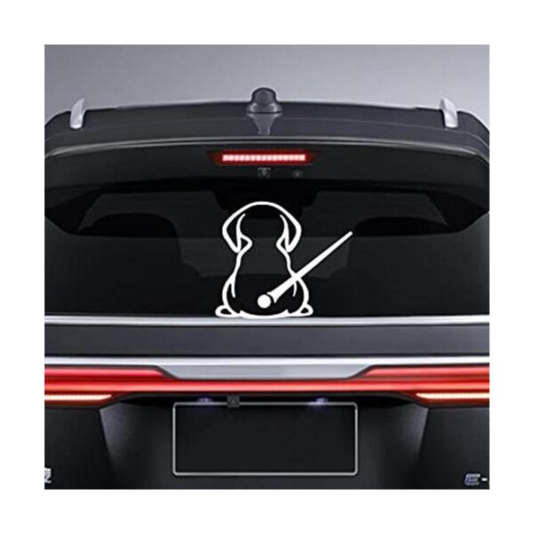 Dreothy Calcomanía para perro impermeable de vinilo_1