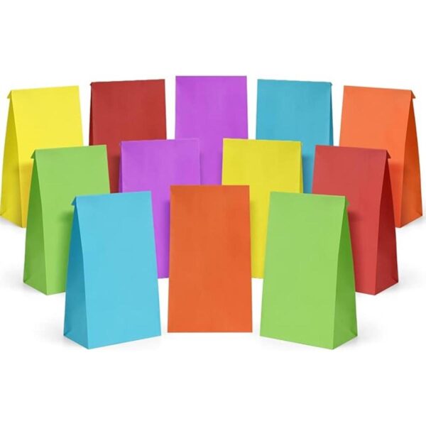 Poever 30 bolsas de recuerdo de fiesta 6 colores