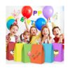 Poever 30 bolsas de recuerdo de fiesta 6 colores