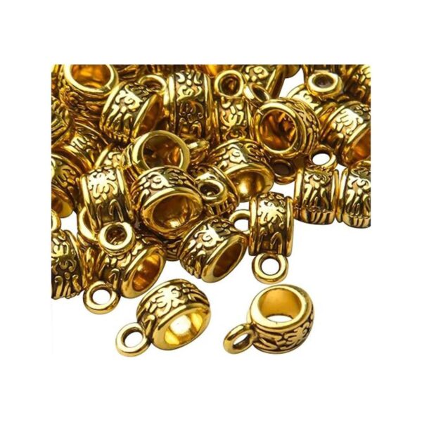 100 piezas de oro antiguo de la fianza del tubo de la