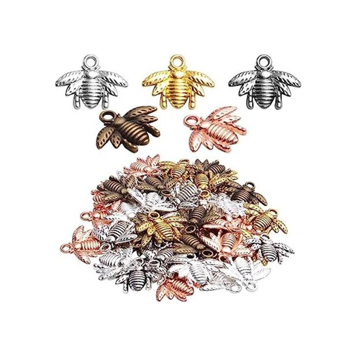Colgante de abeja 60 colgantes de abejorro con forma de