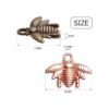 Colgante de abeja 60 colgantes de abejorro con forma de