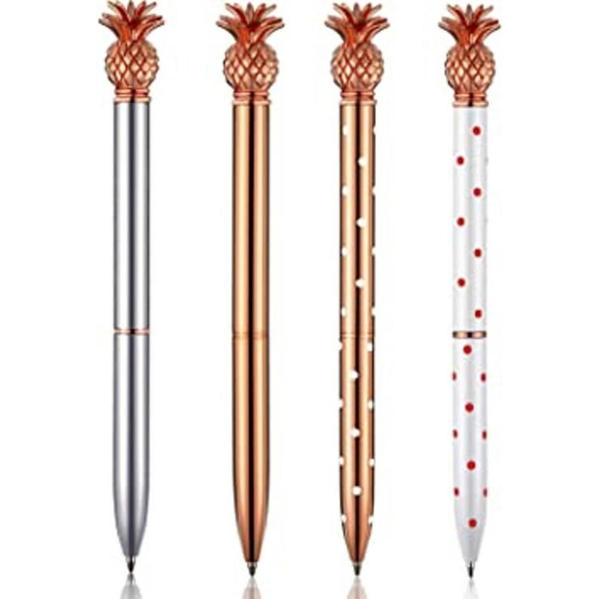Bolígrafos de piña bolígrafos de metal bolígrafos de oro