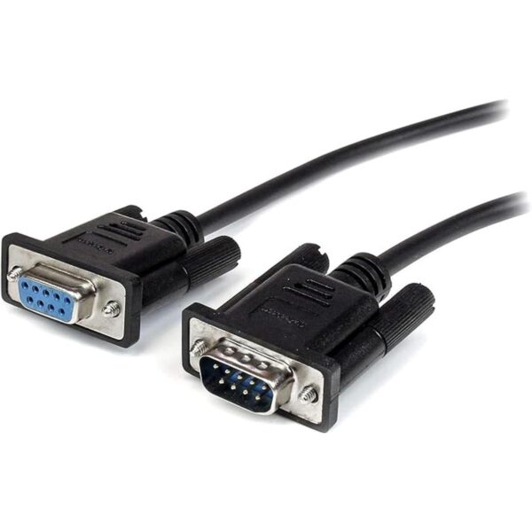 StarTech. com Cable de extensión serie DB9 RS232 de 9.8_1