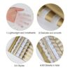 SAVITA 60 Sheets 30x45cm11x17 inch Gold White Metallic