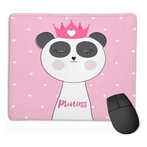 Alfombrilla de ratón personalizada con diseño de panda y_1