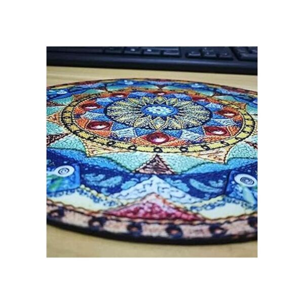 Hermosa pintura al óleo estilo acuarela mandala fondo de_2