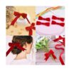 Hapeper Cinta de terciopelo de Navidad para envolver_6