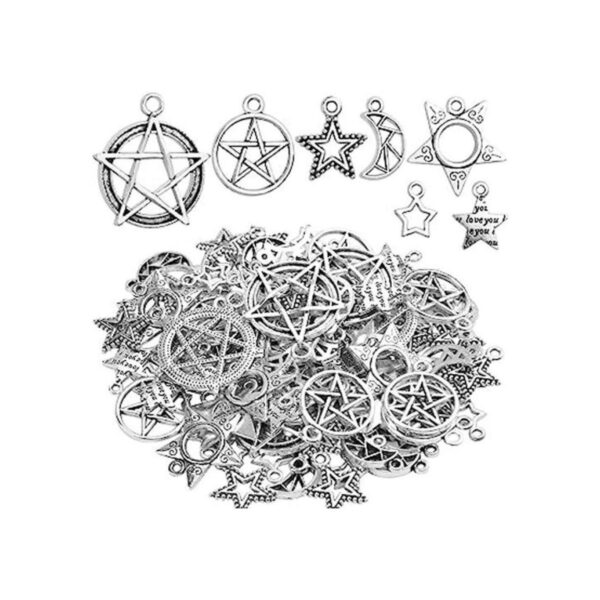 BronaGrand 3.53 oz 80150 piezas Dijes mixtos de luna y