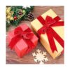 Hapeper Cinta de terciopelo de Navidad para envolver_4