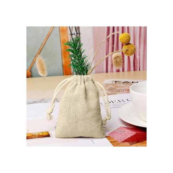 30 bolsas de regalo de arpillera de 4 x 3 pulgadas bolsas
