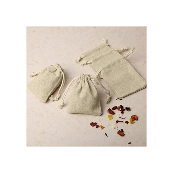 30 bolsas de regalo de arpillera de 4 x 3 pulgadas bolsas