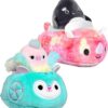 Squishmallows Squishy Kai en barco y Elda en carruaje_3