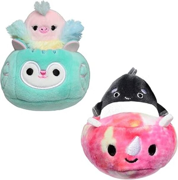 Squishmallows Squishy Kai en barco y Elda en carruaje_2