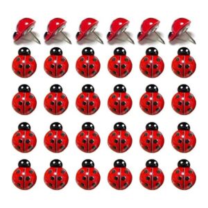 30 alfileres de mariquitas para el pulgar diseño creativo_1