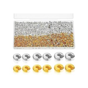 600 fundas de cuentas de engarzado para hacer joyas